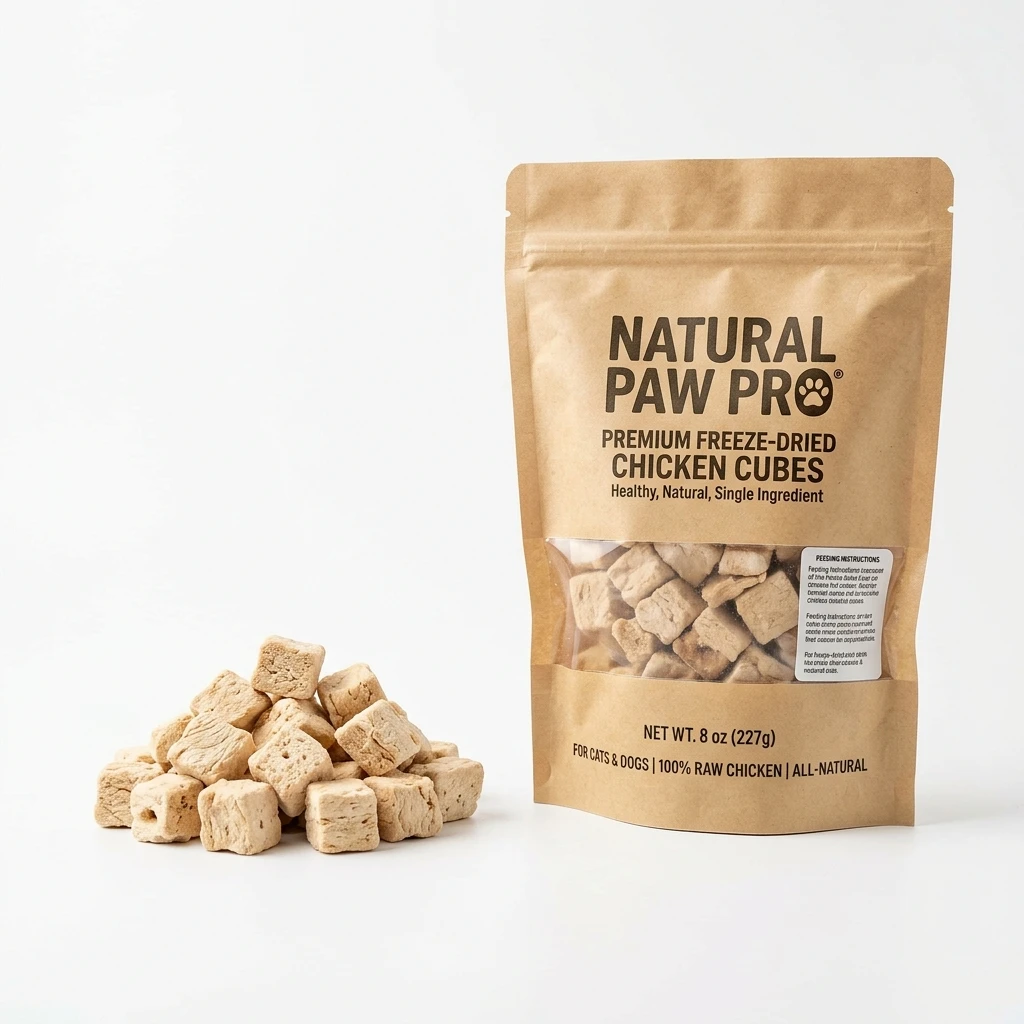 Freeze-Dried Meat Cubes